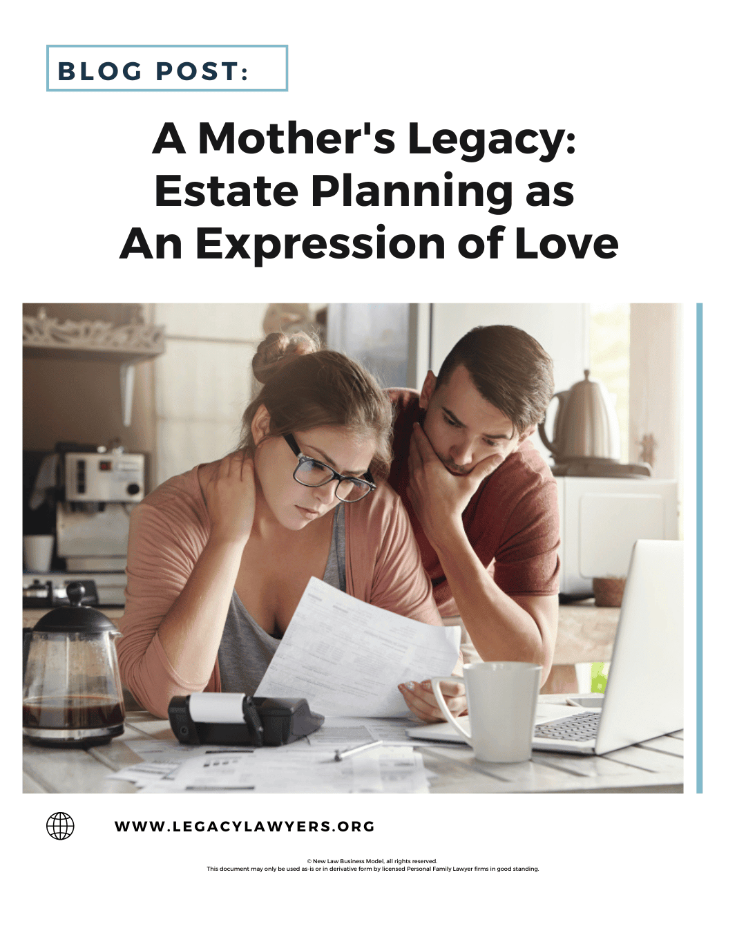 A Mother's Legacy: Estate Planning as Your Greatest Expression of Love